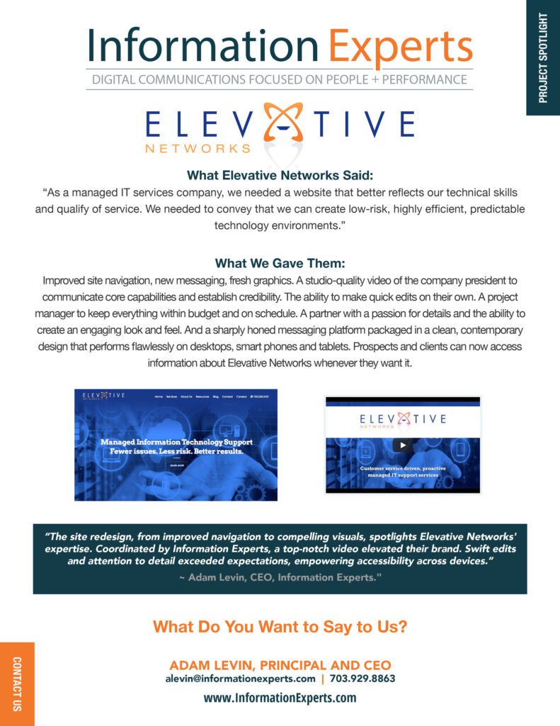 Case Studies - Information Experts